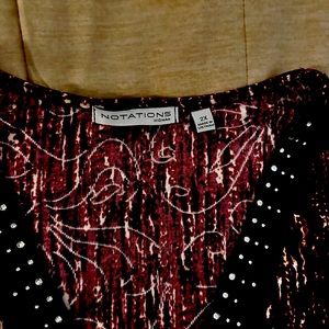 Women’s 2X Notations Shirt